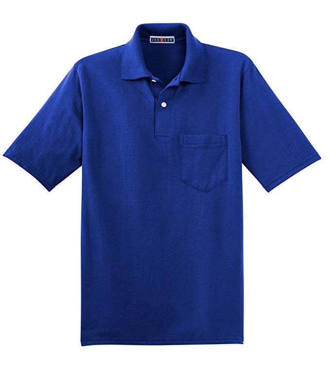 JERZEES SpotShield 50/50 Sport Shirt with a Pocket