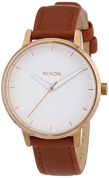 Nixon A108-2045 Ladies The Kensington Rose Gold White Watch