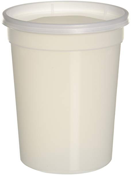 Reditainer Extreme Freeze Deli Food Containers with Lids, 32-Ounce, 24-Pack