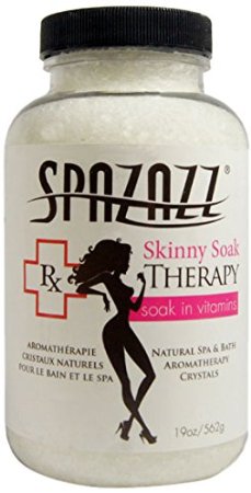 Spazazz SPZ-608 RX Skinny Soak Therapy Crystals Container, 19 oz.