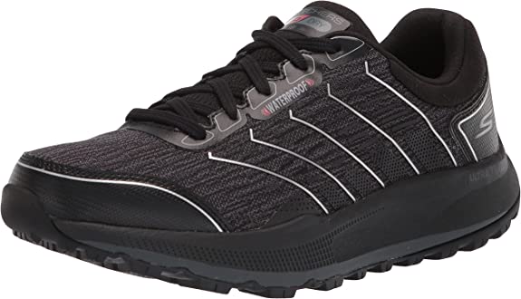 Skechers Mens GOrun Pulse Trail - Lace Up Running Hiking Walking Shoe Trail Running Shoe