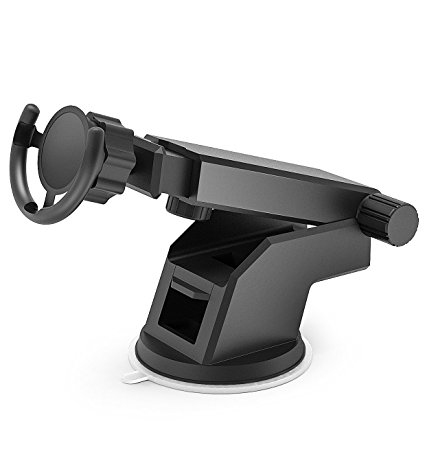 Car Mount for Pop Stand Socket, Airfive Dashboard & Windshield Car Mount Phone Holder for all Pop Stands Sockets Chip Grips