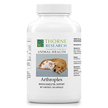 Thorne Research Veterinary - Arthroplex - Joint Support for Small Animals - 180 Capsules