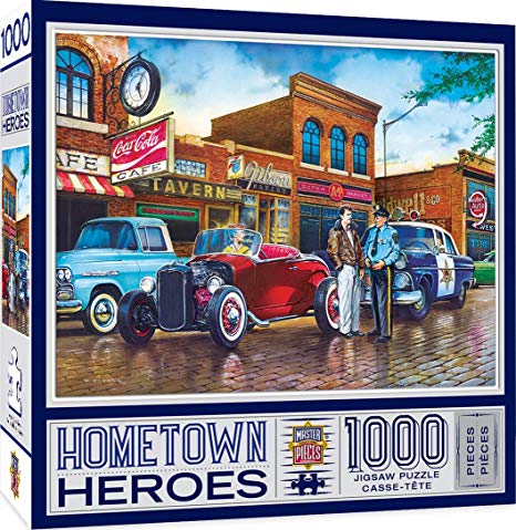 Masterpieces Hometown Heros Jigsaw Puzzle, A Little Too Loud, Featuring Art by Dan Hatala, 1000Piece