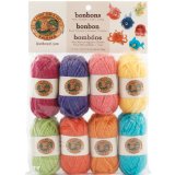 Lion Brand Yarn 601-610 Bonbons Yarn Brights
