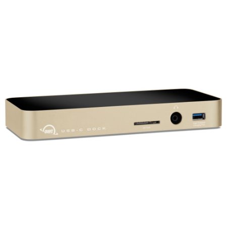 OWC USB-C Dock designed for MacBook - Gold