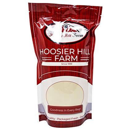 Hoosier Hill Brewer's Yeast, Made in USA, Gluten Free (1.5lb) GMO Free