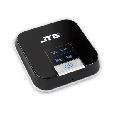 JTD ® Bluetooth Receiver Wireless Bluetooth Audio Music Streaming Receiver With 3.5mm Stereo Output Connect Your PC, iPhone, iPod, iPad, Tablets Or MP3 Player To Speakers And Entertainment Systems, Home Or Car