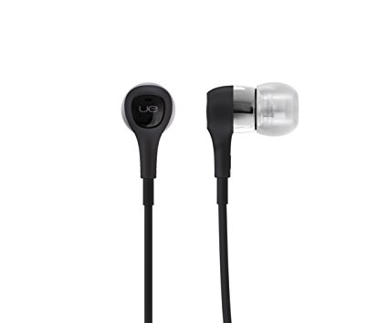 Logitech Ultimate Ears 350 Noise-Isolating Earphones - Dark Silver (Discontinued by Manufacturer)