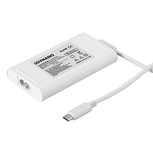 JoyNano 29W USB-C Power Adapter 14.5V 2A with 5V 2A USB Charger Compatible Apple Macbook Computer Type-C Connector Ultra-Slim White