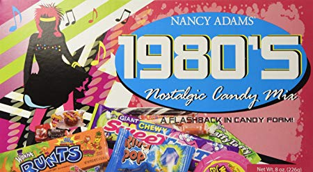 1980's Retro Candy Gift Box-Decade Box Gift Basket - Classic 80's Candy
