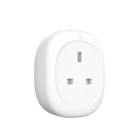 WiFi Smart Plug, Maxcio Smart Alexa Plug with Energy Monitoring, App Remote Control and Timer Function, Compatible with Alexa, Google Home and IFTTT, No Hub Required (1 Pack)