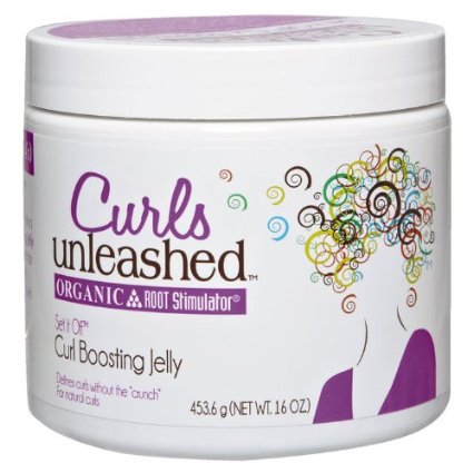 Organic Root Stimulator Curls Unleashed Set it Off Curl Boosting Jelly, 16 Ounce