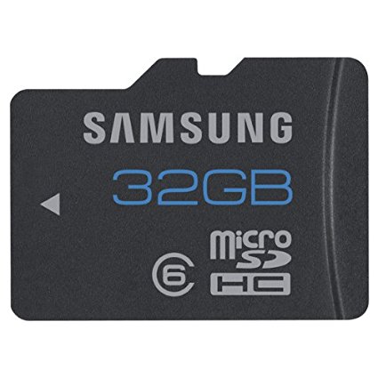 Samsung Electronics 32GB High Speed microSDHC Class 6 Memory Card (MB-MSBGB/AM)