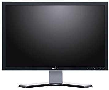 Dell 2407WFP-HC Black / Silver 24" WideScreen Screen 1920 x 1200 Resolution LCD Flat Panel Monitor