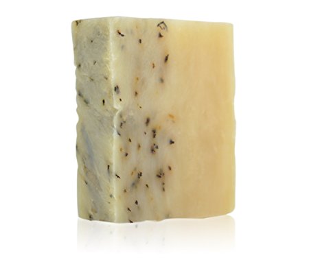 Brickell Men’s Mint Soap Scrub Bar for Men– 4 oz – Natural & Organic
