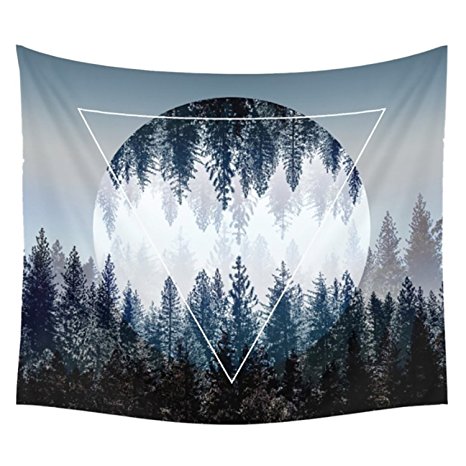 Sunset Forest Tapestry Wall Tapestry Tapestry Wall Hanging Tapestry (M51.2"X59.1", SG106-2)