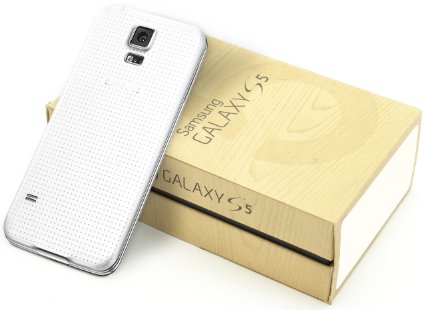 Samsung Galaxy S5 SM-G900T - 16GB - Shimmery White Smart Phone - Unlocked (Certified Refurbished)