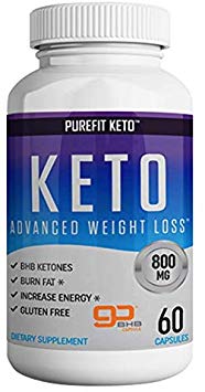 Keto Diet Pills Ketosis Diet Ketogenic Fat Burner (60 Capsules) - 1 Month Supply