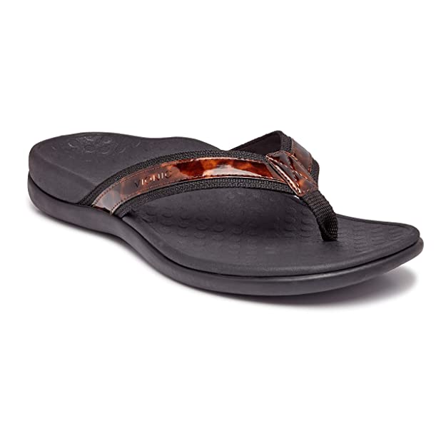 Vionic Islander tortise Toepost Women Sandal - with Concealed Orthotic Arch Support