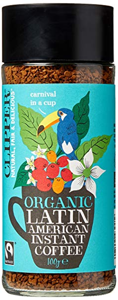 Clipper Latin American Organic Instant Coffee 100 g (Pack of 6)