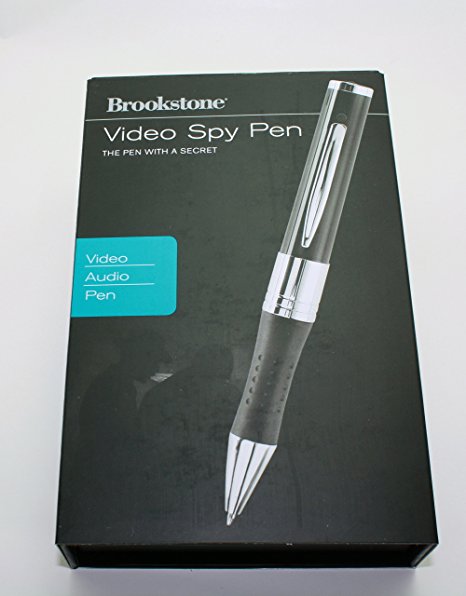 Brookstone Video Spy Pen
