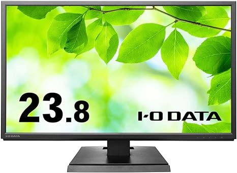 IODATA LCD-AH241EDB-B (ブラック) 広視野角ADSパネル採用 23.8型ワイド液晶ディスプレイ