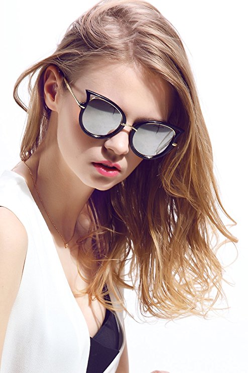 Women Cat Eye Cateye Sunglasses ★Shades ★★Retro Vintage Classic Oversized Novelty Glasses Eyewear Eyeglasses★★UV400 UV Protection