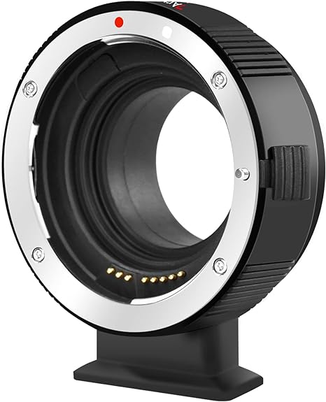 7artisans EF-EOS R Lens Adapter Auto-Focus Lens Speedbooster Converter Ring Compatible for Canon EF/EF-R Lens and Canon EOS R-Mount Camera for Canon EOS R, RP, R3, R5, R6, R7, R10