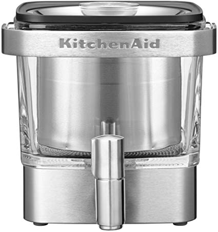 KitchenAid 5KCM4212SX Cold Brew Coffee Maker, 840 ml, Silver