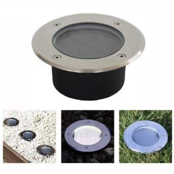 Frostfire Large Deck, Path and Garden Solar Light (12 cm wide)