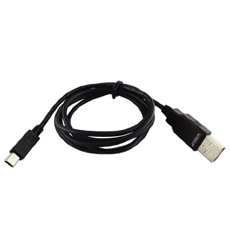 Wiseup8482 Mini USB Cable Data Transfer Charge Lead for GoPro Hero 4 3 3 Camera to Laptop PC