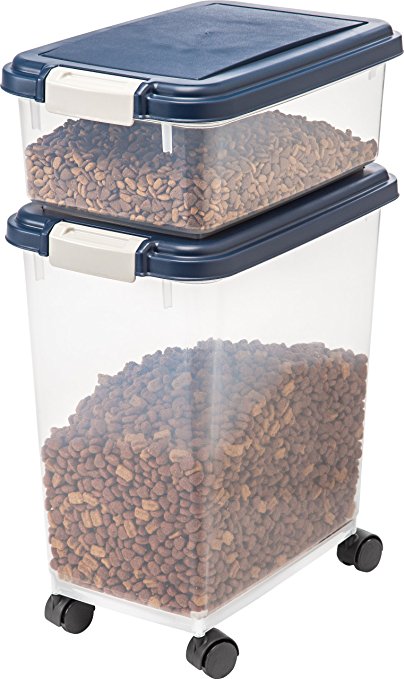 IRIS Airtight Pet Food Storage Container Combo