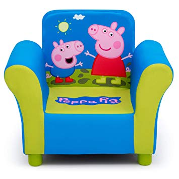 Delta Children Upholstered Chair, Peppa Pig