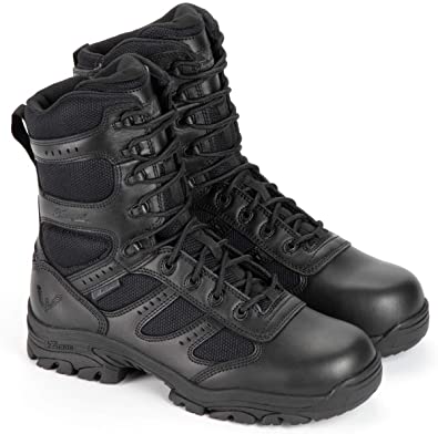 Thorogood Men's Deuce Series 8" Waterproof Side-Zip Composite Safety Toe Tactical Boot