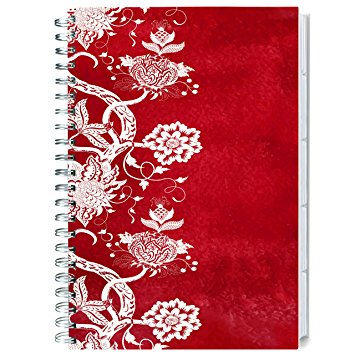 Tools4Wisdom Planner 2017 Calendar - Asian Art Chinese New Year Cover (8.5 x 11 Hardcover)