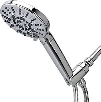 Sprite HKE-CM Biarritz 7-Setting Hand Held Filtered Shower Handle, Chrome