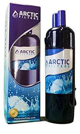 ARCTIC FILTER Water Filter| Compatible Whirlpool EDR1RXD1 W10295370A | Clean Great Tasting | Removes Contaminants | Quality Construction for Long Filtration Life | Up to 6 Months