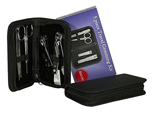 Travel Grooming Kit for Men  5 pieces