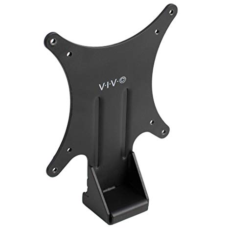 VIVO Quick Attach VESA Adapter Bracket Plate Designed for HP 27er, 27es, 27ea, 25er, 25es, 24ea, 23er, 23es, 22er, 22es, and More | VESA 75x75m and 100x100mm Conversion Kit (MOUNT-HP27ER)