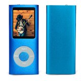 GGMartinsen 16 GB Mini Usb Port Slim Small Multi-lingual Selection 178 LCD Portable Mp3Mp4 Mp3Player  Mp4Player  Video Player  Music Player  Media Player  Audio player With Photo Viewer  E-book Reader  Voice Recorder Games and Movie-Blue