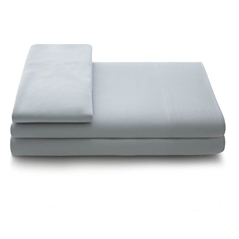 LINENSPA Super Soft Rayon from Bamboo Pillowcase Set of 2 - Grey - Queen