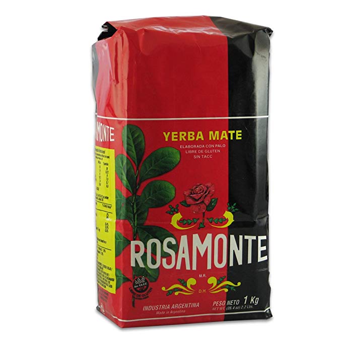 Yerba Mate Rosamonte 1kg (With Stems) [Misc.]