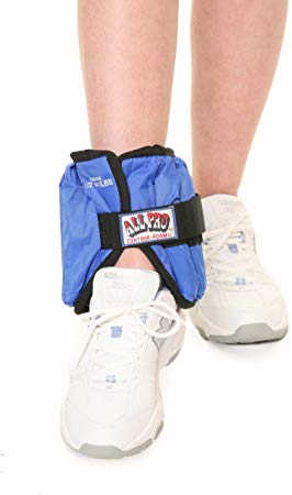 All Pro Weight Adjustable Ankle Weight, 10-Pounds Single Ankle
