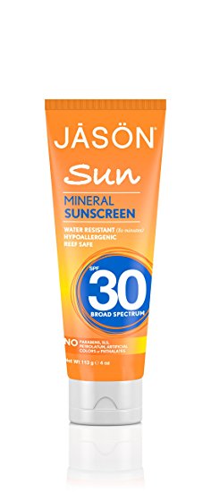 Jason Mineral Pure Natural Sunscreen Spf30 4 Fluid Ounces