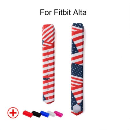 Replacement Wristband for Fitbit Alta Fitness Tracker Only, Large and Small Size