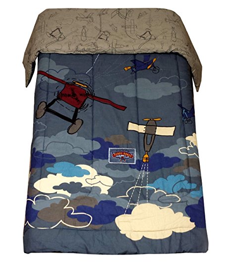 Disney Plane Crazy Reversible Full Comforter