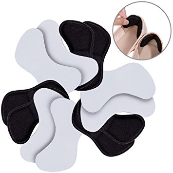 Lictin 6 Pairs Shoe Heel Insoles Heel Inserts Heel Stickers Heel Back Cushion Pad Foot Care Protector Insole Liner Heel