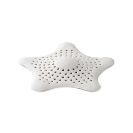 Umbra Starfish Drain Cover/Hair Catcher, White