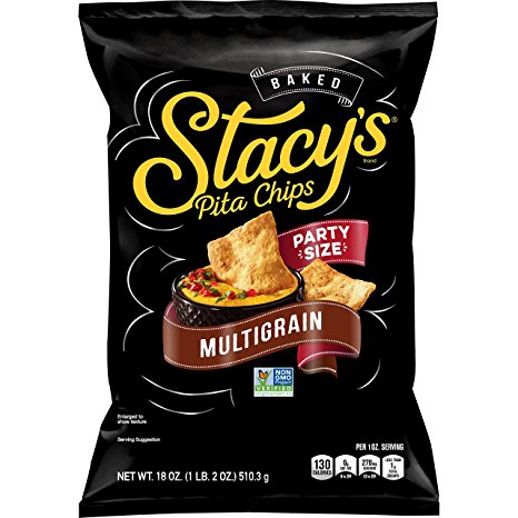 Stacy's Multigrain Party Size Pita Chips, 18  Ounce